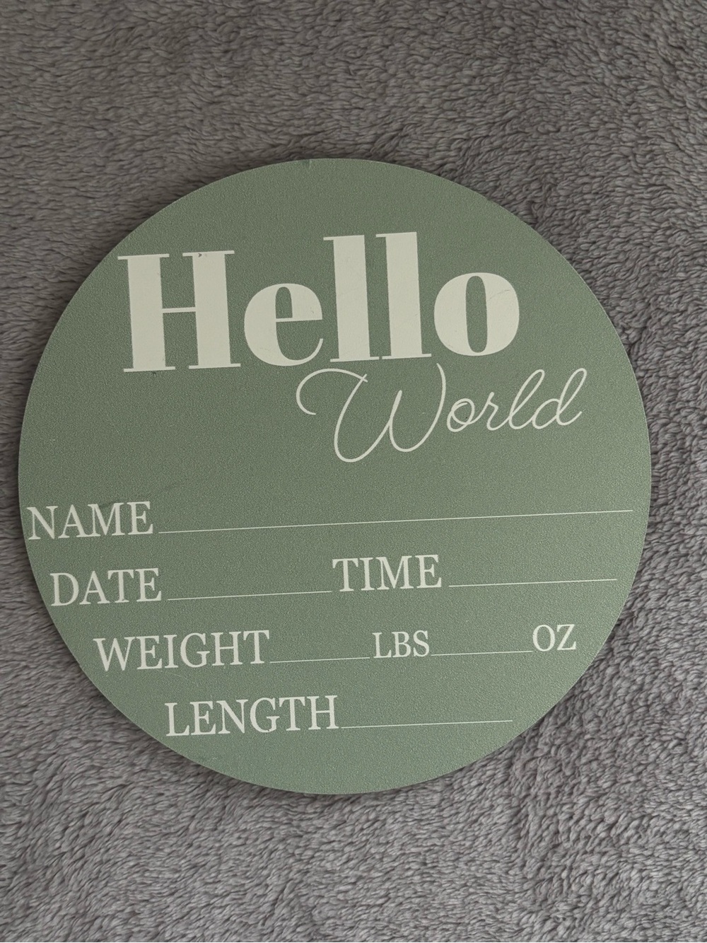 Newborn| Announcement Sign